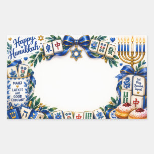Hanukkah Mahjong Sticker