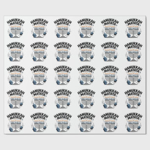 Hanukkah Matata Funny Jewish Hanukkah Wrapping Paper