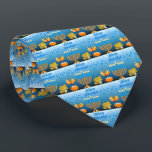 Hanukkah Menorah neck tie<br><div class="desc">.Celebrate eight days and eight nights of the Festival of Lights with Hanukkah cards and gifts. The festival of lights is here. Light the menorah, play with the dreidel and feast on latkes and sufganiyots. Celebrate the spirit of Hanukkah with friends, family and loved ones by wishing them Happy Hanukkah....</div>