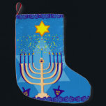 hanukkah menorah stocking<br><div class="desc">"hanukkah menorah ", "happy hanukkah", menorah, "star of david" , "chanukah jewish", Hanukkah, "jewish holidays"chanukah,  hannukah, chanukkah</div>