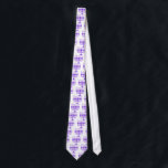 Hanukkah Menorah Tie<br><div class="desc">Hanukkah Candles</div>