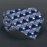 Hanukkah Menorah Tie<br><div class="desc">Menorah</div>