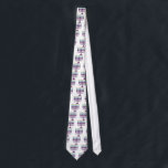 Hanukkah Menorah Tie<br><div class="desc">Menorah design</div>