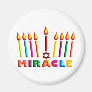 Hanukkah Miracle Magnet