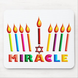 Hanukkah Miracle Mouse Mat
