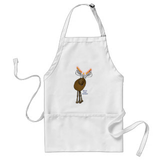 Hanukkah moose! standard apron
