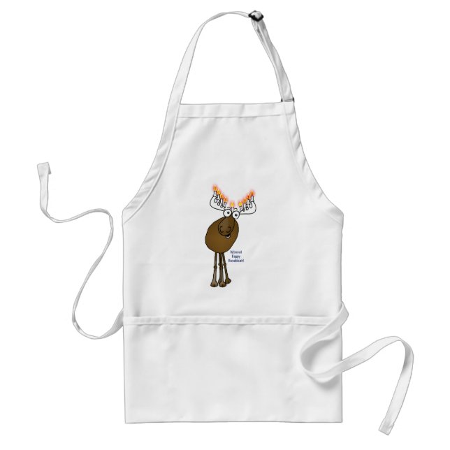 Hanukkah moose! standard apron (Front)