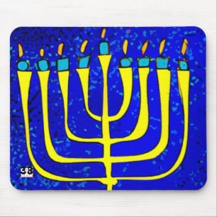 Hanukkah Mouse Mat