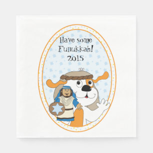 Hanukkah Napkins Luncheon Standard Personalise