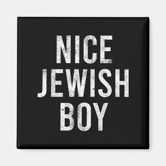 Hanukkah Nice Jewish Boy Cool Chanukah Festival Je Magnet (Front)