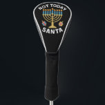 Hanukkah Not Today Santa Jewish Chanukah  Golf Head Cover<br><div class="desc">Hanukkah Not Today Santa Jewish Chanukah</div>