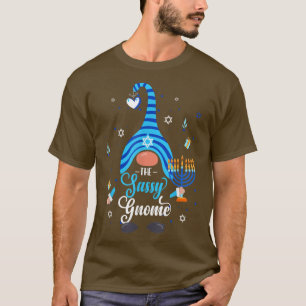 Hanukkah or jewish holiday or The Sassy Gnome T-Shirt