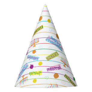 Hanukkah Party Hat "Chanukah Party"
