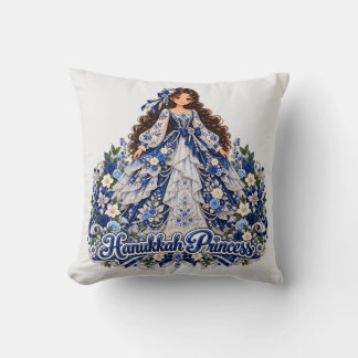 Hanukkah Princess Design Cushion