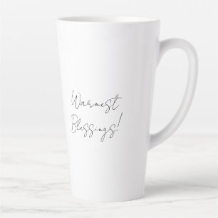 Hanukkah Princess! Warmest Blessings! Latte Mug