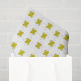 Hanukkah seagull with dreidel and gelt tissue paper