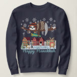 Hanukkah Sloth Sweatshirt<br><div class="desc">Festive Hanukkah Sloth</div>