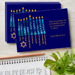 HANUKKAH Spiritual Fruit Chanukah Gelt Envelope<br><div class="desc">Stylish H HANUKKAH Spiritual Fruit Chanukah Gelt envelope, with CUSTOMIZABLE TEXT, especially designed with the menorah of Hanukkah and the nine-fold fruit of the Holy Spirit of the Christian faith: love, joy, peace, longsuffering, kindness, goodness, faithfulness, self-control. The text on the right hand side is CUSTOMIZABLE so you can add...</div>