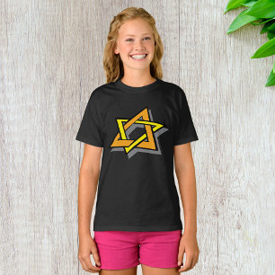 Hanukkah Star Girls T-Shirt