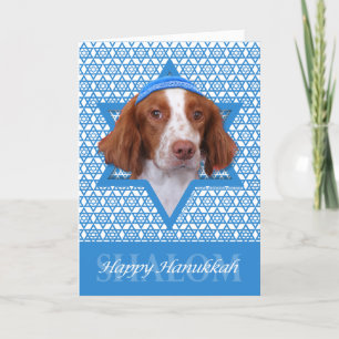 Hanukkah Star of David - Brittany - Charlie Holiday Card