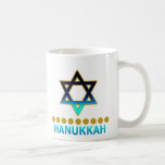 Hanukkah Star Of David Menorah Coffee Mug<br><div class="desc">Hanukkah Star Of David Menorah Copyright BartzPeterson LLC 2010 All Rights Reserved.</div>