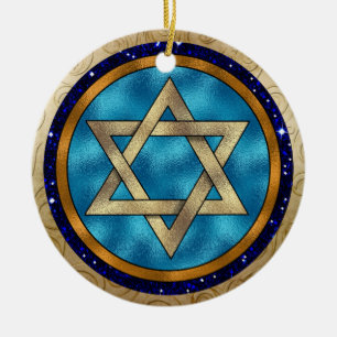Hanukkah Star of David Ornament