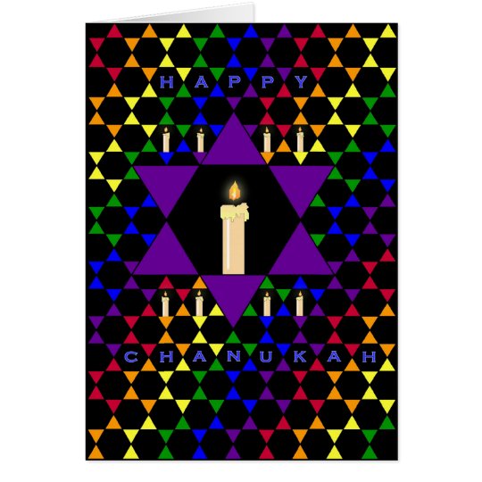 Hanukkah Stars Card