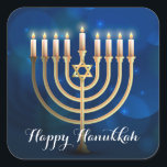 Hanukkah Stickers<br><div class="desc">This small size sticker is shown with a festive Hanukkah holiday print.
Customise this item or buy as is.




Stock Image</div>