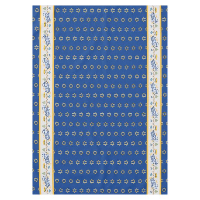Hanukkah  tablecloth (Front)