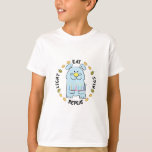 Hanukkah Tee Shirt Kids "Light, Eat, Spin, Repeat"<br><div class="desc">Hanukkah Tee Shirt Kids. "Light, Eat, Spin, Repeat" Thanks for stopping and shopping by! Much appreciated. This design can be placed on many other clothing styles, sizes and colours. Happy Hanukkah/Chanukah! Style: Kids' Hanes TAGLESS® T-Shirt Wait 'till you get this tagless tee on your kiddo. It'll take his everyday style...</div>