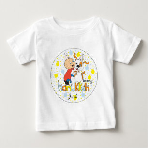Hanukkah Tee Shirt Kids Personalise