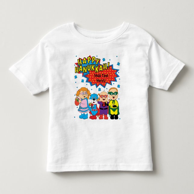 Hanukkah Toddler T-Shirt (Front)