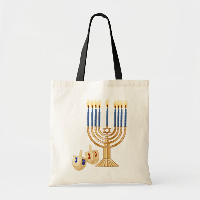 Hanukkah Tote Bag (Front)