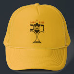 Hanukkah Trucker Hat<br><div class="desc">Customise it with your own design,  or any of ours.</div>