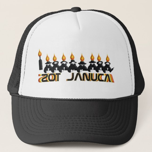 Hanukkah Trucker Hat (Front)