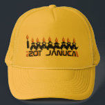 Hanukkah Trucker Hat<br><div class="desc">Customise it with your own design, or any of ours.</div>