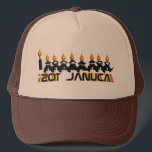 Hanukkah Trucker Hat<br><div class="desc">Customise it with your own design,  or any of ours.</div>