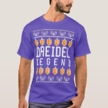 Hanukkah Vintage Dreidel Champion Funny Jewish Hol T-Shirt<br><div class="desc">Hanukkah Vintage Dreidel Champion Funny Jewish Holiday  .</div>