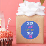 Hanukkah Winter Wishes Holiday Party Stickers<br><div class="desc">Have fun spreading holiday cheer with these whimsical party stickers.  Personalise them as you choose,  they have so many uses.  A fun way to share love at your party,  look for other party ideas all part of the Winter Wishes collection.</div>