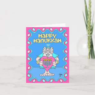 HANUKKAH WITH "HEART" Hanukkah Card