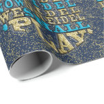 Hanukkah Wrapping Paper "O Dreidel Dreidel..."<br><div class="desc">Hanukkah "O Dreidel Dreidel Dreidel... " Hope you like our new "O Dreidel Dreidel Dreidel... " gift wrap with gold glitter to dress-up your gifts:) Personalise by changing out the background colour and choosing to delete or leave in the gold glitter layer. Text can always be added too! Choose from...</div>