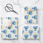 Hanukkah  wrapping paper sheet<br><div class="desc">Sophie Lauren Paper brings sophistication and artistry to your stationery needs, creating a seamless blend of beauty and function. Whether you're planning an event, wrapping a heartfelt gift, or sending a thoughtful note, this collection elevates every occasion with its refined designs and exceptional quality. Sophie Lauren Paper transcends trends by...</div>