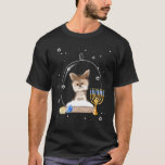 Hanukkah Yorki Dog Snow Globe Pajama T-Shirt<br><div class="desc">Hanukkah Yorki Dog Snow Globe Pajama.</div>