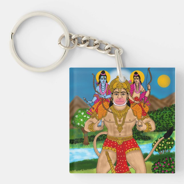 Hanuman Keychain (Front)
