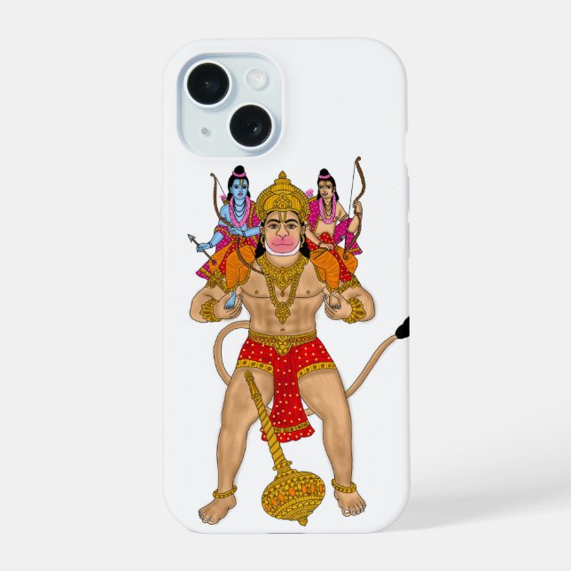 Hanuman Phone Case (Back)