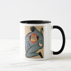 Hanuman revealing Rama and Sita Mug