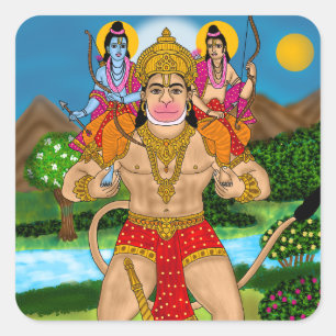Hanuman Sticker