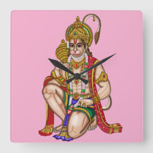 Hanuman Wall Clock