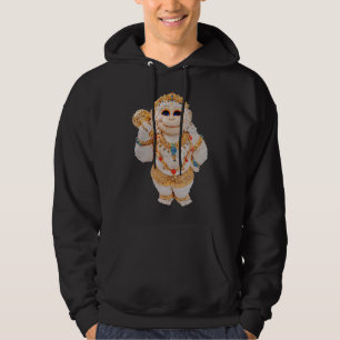 Hanuman Wow! Royal Playful Children Women Men Budd Hoodie