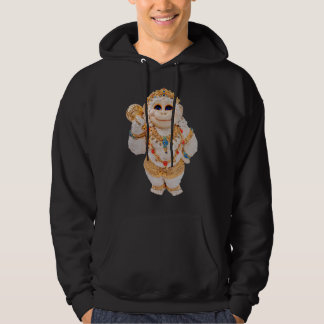 Hanuman Wow! Royal Playful Children Women Men Budd Hoodie